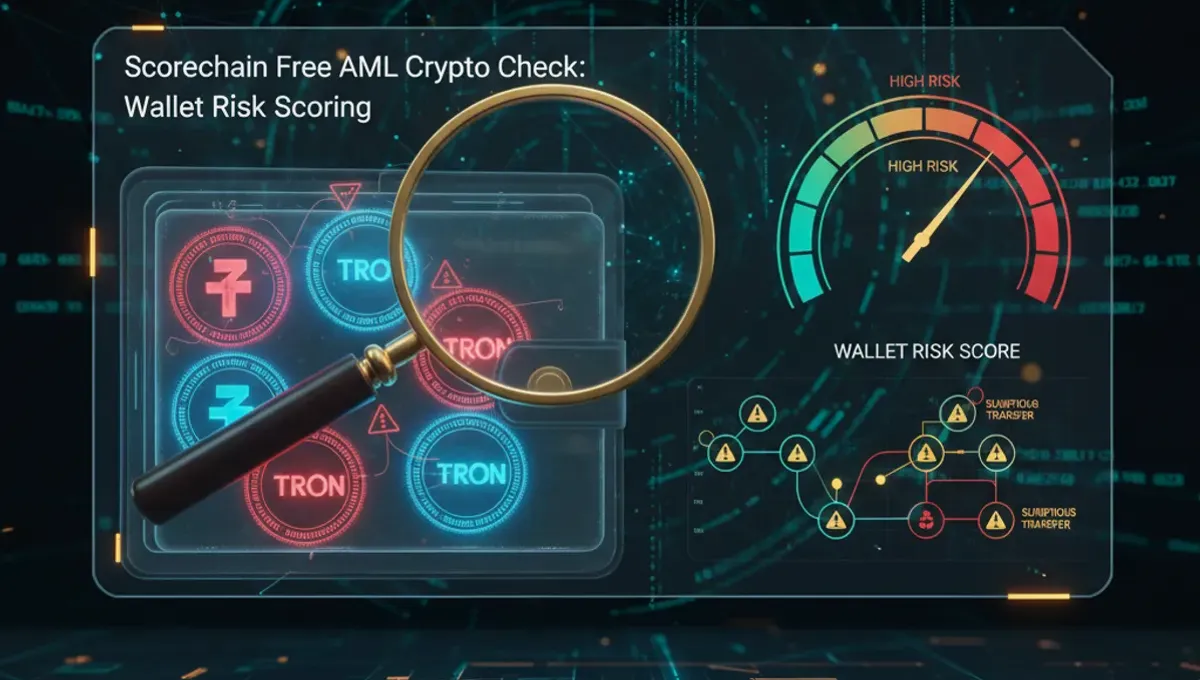 Scorechain Free AML Crypto Check: Wallet Risk Scoring